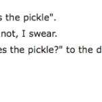 8-pickle