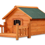 1 cedar dog kennel