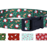 2 Christmas Dog Collars