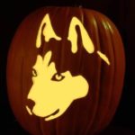 dog pumpking carving 6