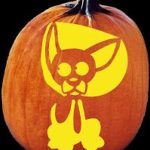 dog pumpking carving 7