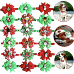 6 Dog Christmas Bow