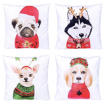 Dog Christmas Pillows: 10 Festive Ideas to Cuddle up to This Winter