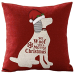 Dog Christmas Pillows 7