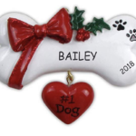 custom dog christmas tree ornaments