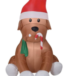 pre lit christmas dog 5