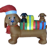pre lit christmas dog 7
