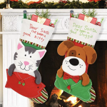18 Dog Christmas Stockings For Certifiable Good Boys and Girl ONLY