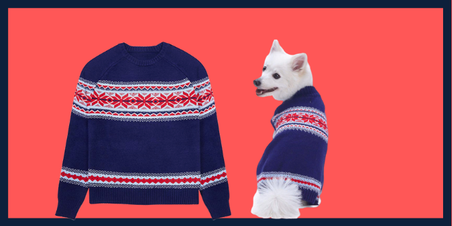 dog ugly christmas sweater